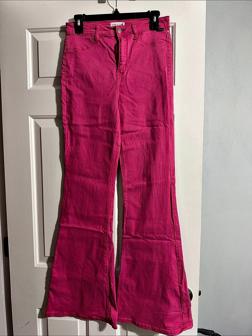 Cello Pink Flare Jeans Size 9